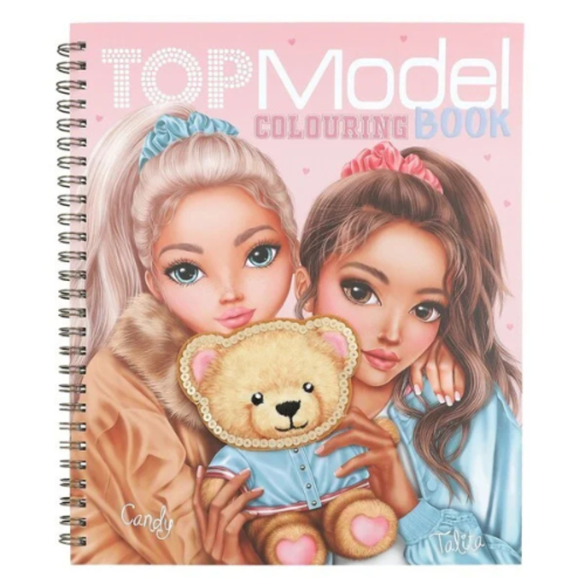TOPModel Doeboeken, TOPModel - kleurboek TEAM TEDDY