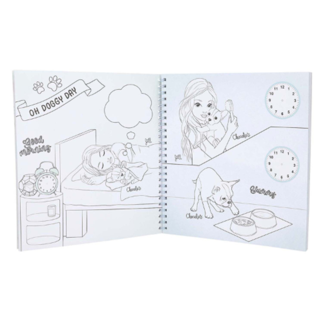 TOPModel Doeboeken, Create your TOPModel Doggy kleurboek