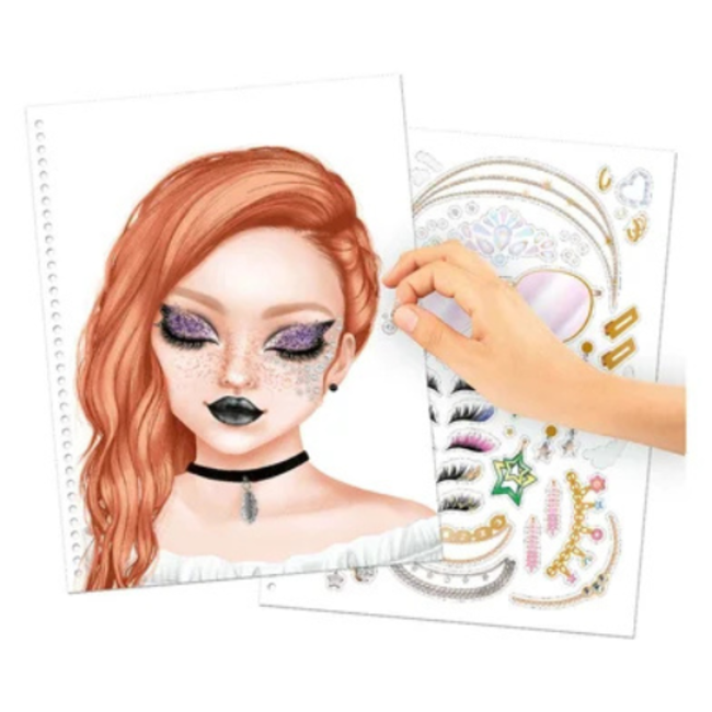 TOPModel Doeboeken, TOPModel make-up kleurboek