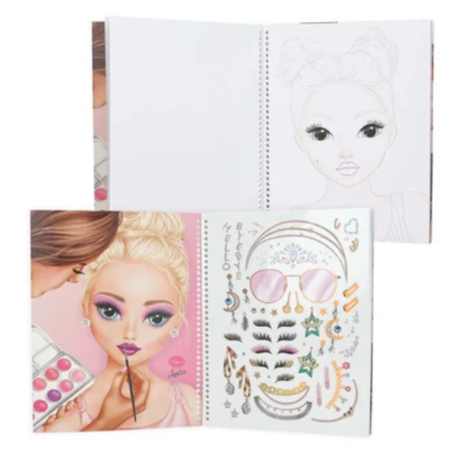 TOPModel Doeboeken, TOPModel make-up kleurboek