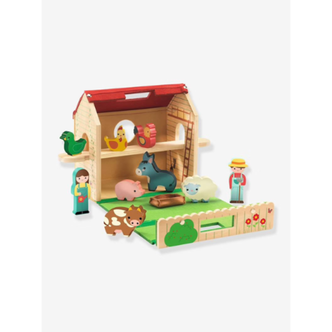 Djeco Early Years - Baby Kleuren Softi-Farm