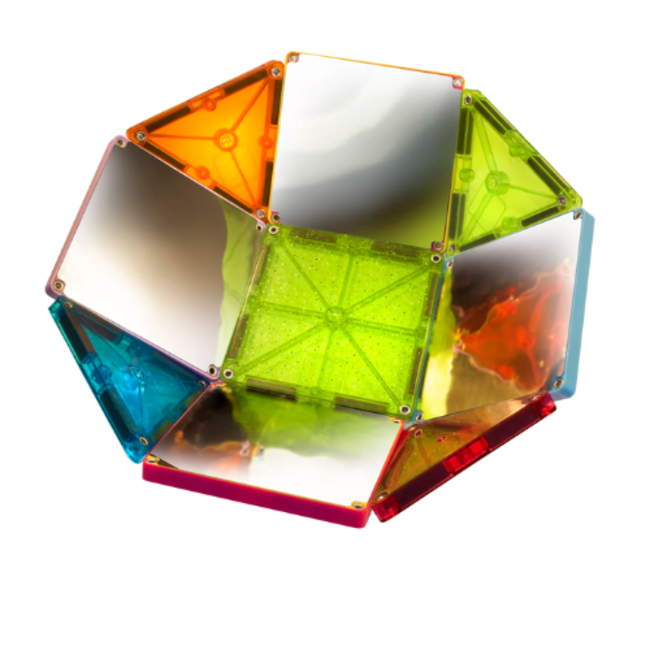 Magna-tiles Magnetisch bouwset, Bouwspeelgoed - Magna-Tiles Stardust 15 stuks