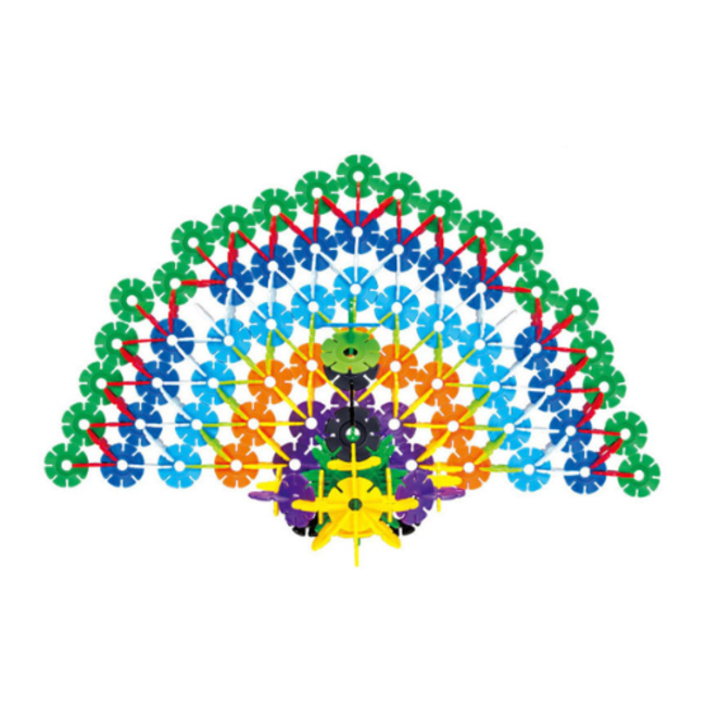 Bouwspeelgoed, Bouwrondjes in Zak, 124dlg