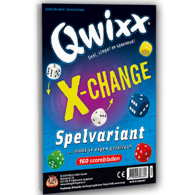White Goblin Games Dobbelspellen, Qwixx: X-Change