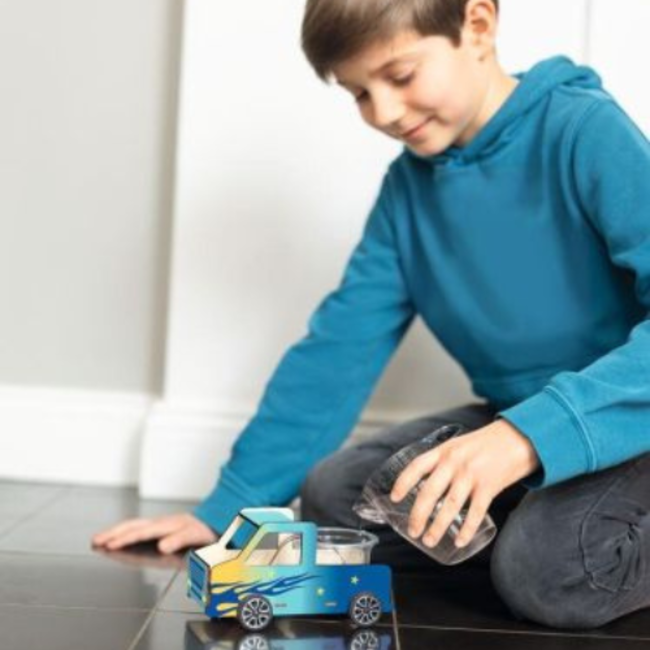 Experimenten, Auto op zout water