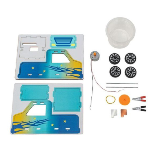 Experimenten, Auto op zout water