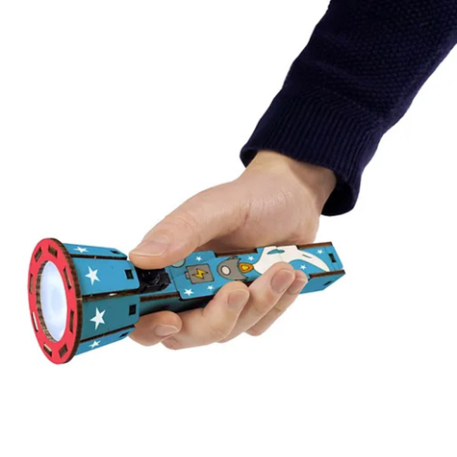 Experimenten, Satzuma - Maak je eigen houten zaklamp