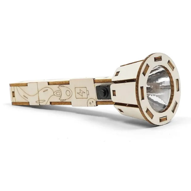 Experimenten, Satzuma - Maak je eigen houten zaklamp