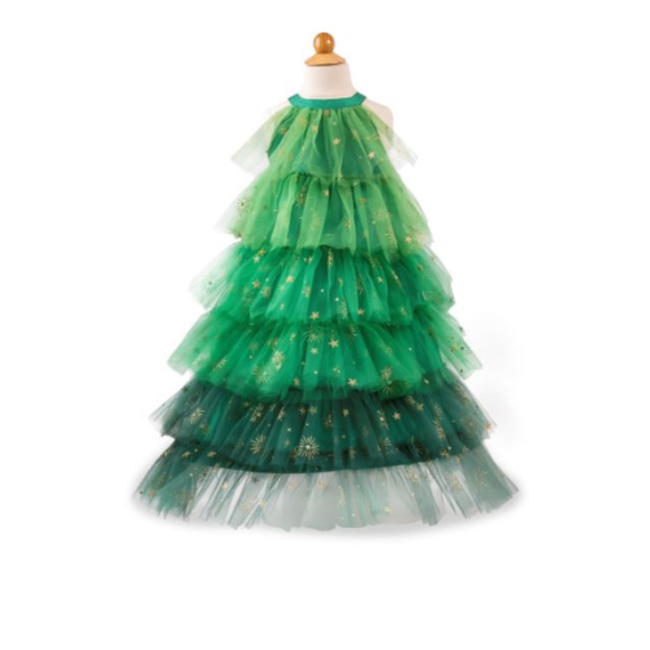 Great Pretenders Kerstboomjurk met hoofddeksel, maat US 5-6