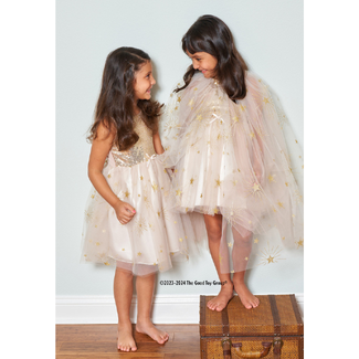 Great Pretenders Gouden Glam Cape, maat US 4-6