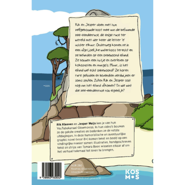 Boeken, Leesboeken - Rik en Jesper overleven op een onbewoond eiland