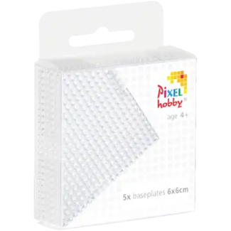 Pixelhobby Knutselen, Pixelhobby - Small baseplate, 5st.
