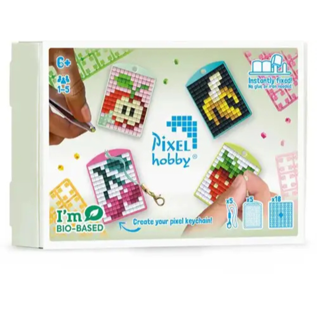 Knutselen, Pixelhobby - Medallion Thema Box, Fruit 6+