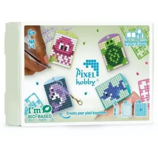 Knutselen, Pixelhobby - Medallion Thema Box, Zeedieren 6+