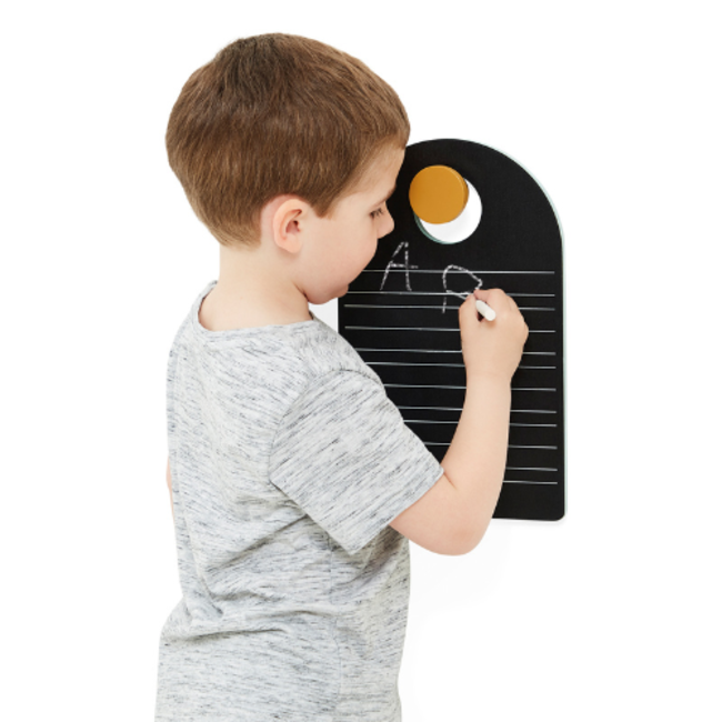 Janod Janod Schoolbord - Draagbaar Bord met krijtjes