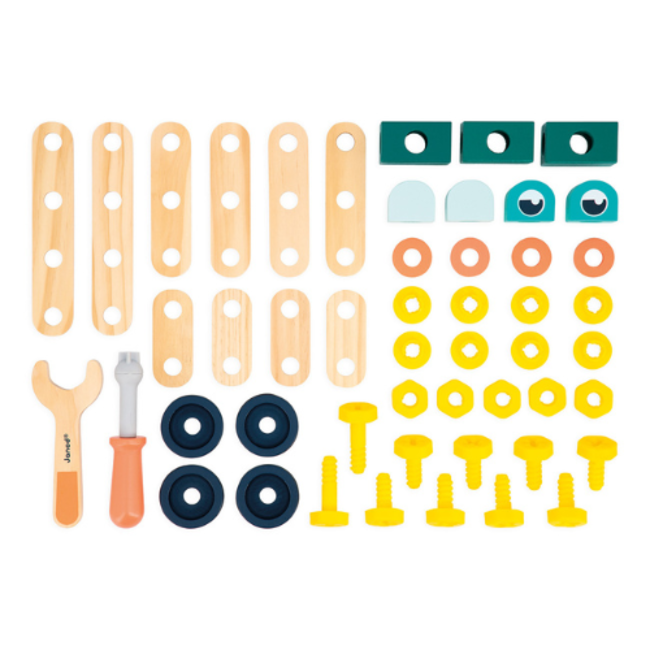 Janod Janod Brico'Kids - Ton 50 stuks