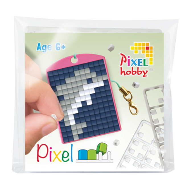 Pixelhobby Knutselen, Pixelhobby - Medaillion startset, Dolfijn 6+