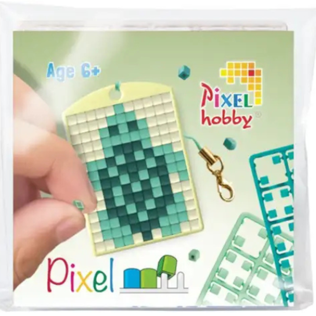 Knutselen, Pixelhobby - Medaillion startset, Schildpad 6+