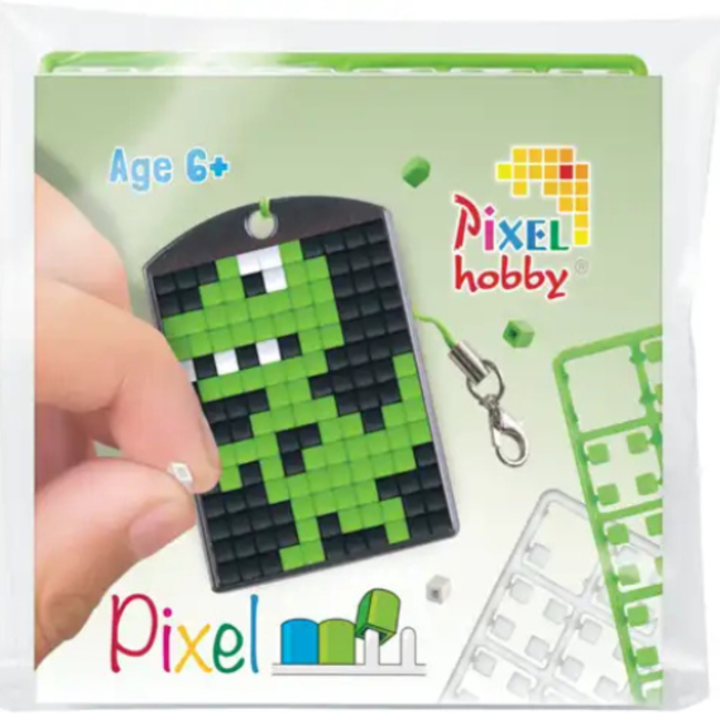 Knutselen, Pixelhobby - Medaillion startset, Dino 6+