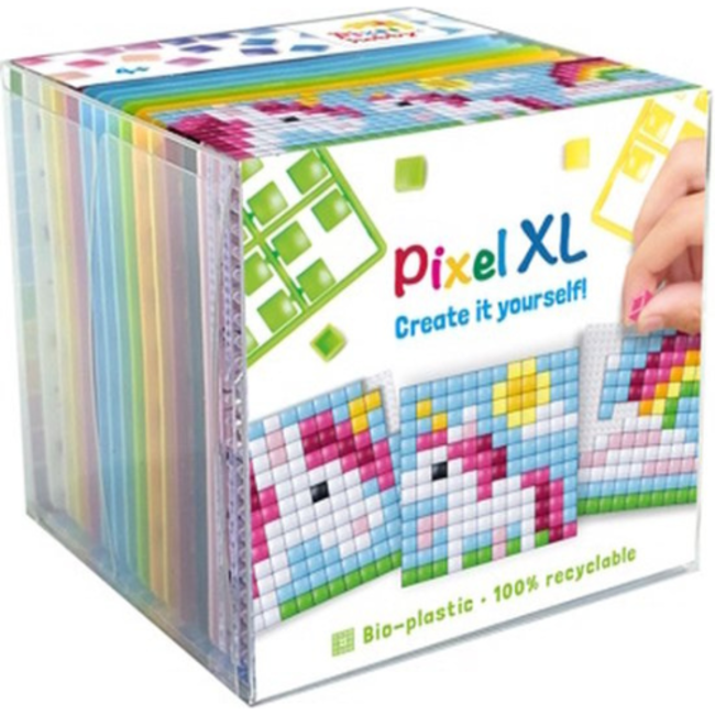 Pixelhobby Knutselen, pixelhobby - Pixel XL 3-pack, Eenhoorns 6+