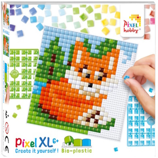 Pixelhobby Knutselen, Pixelhobby - Pixel XL set, Vos 6+