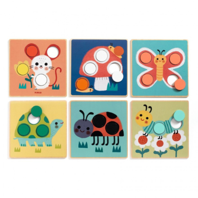 Djeco Houten Educatieve Spellen - Spotimage Houten Educatieve Spellen