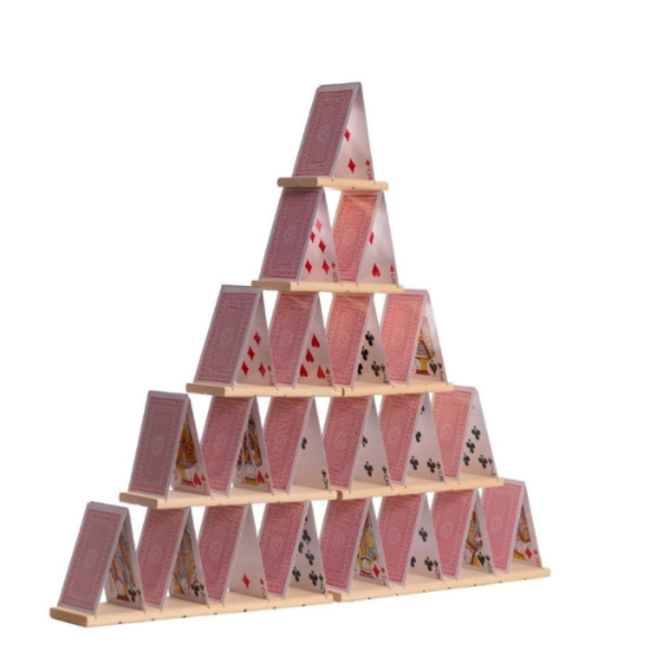 Cabutoys Bouwen, Kaartenhuizen bouwen - Pakket small