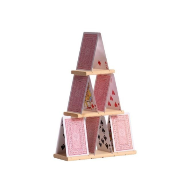 Cabutoys Bouwen, Kaartenhuizen bouwen - Pakket small