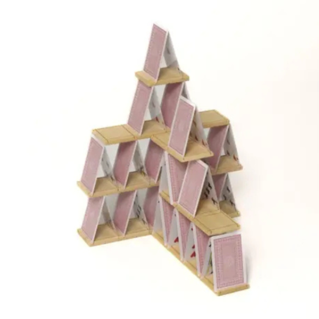Cabutoys Bouwen, Kaartenhuizen bouwen - Pakket medium