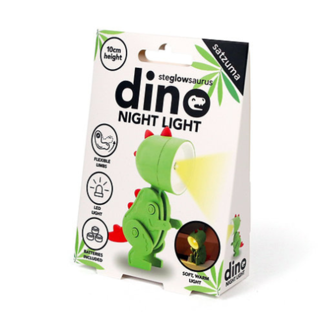 Experimenten, Satzuma - Dino lamp maken