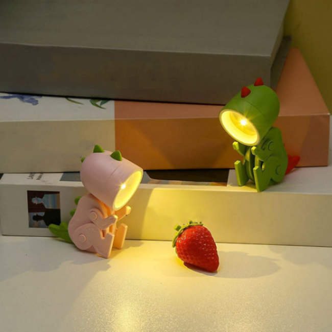 Experimenten, Satzuma - Dino lamp maken