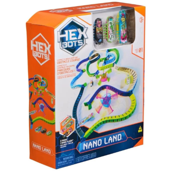 Hexbug Hexbug, Hex Bots™ NanoLand set, 3 Nano Bots, LED-verlichting