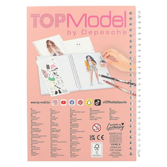 TOPModel Doeboeken, - TOPModel pocket kleurboek