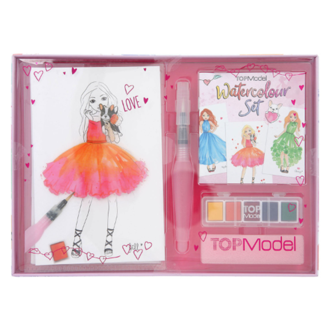 TOPModel Knutselen, TOPModel waterverf