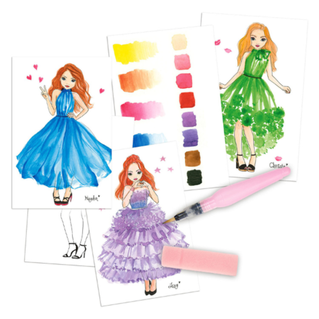 TOPModel Knutselen, TOPModel waterverf