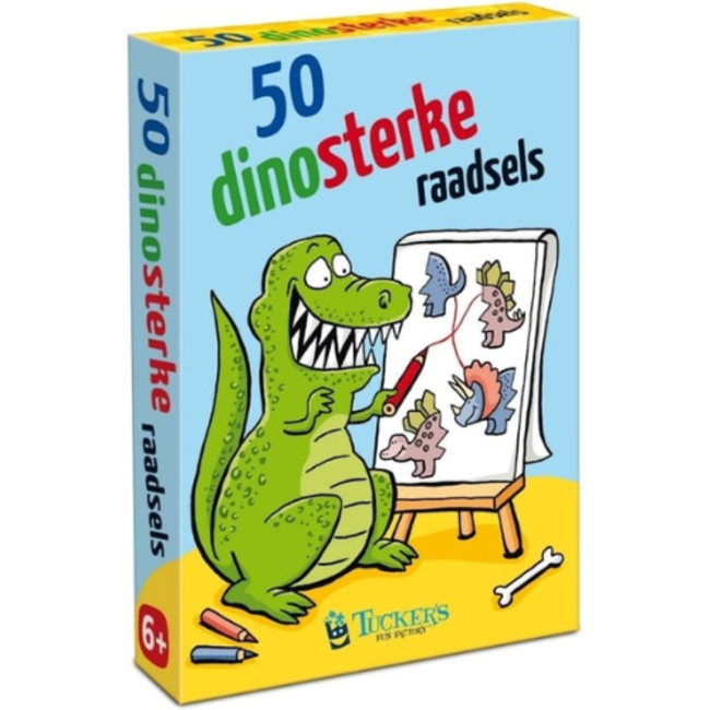 Spellen, Kaartspellen - 50 Dino sterke raadsels