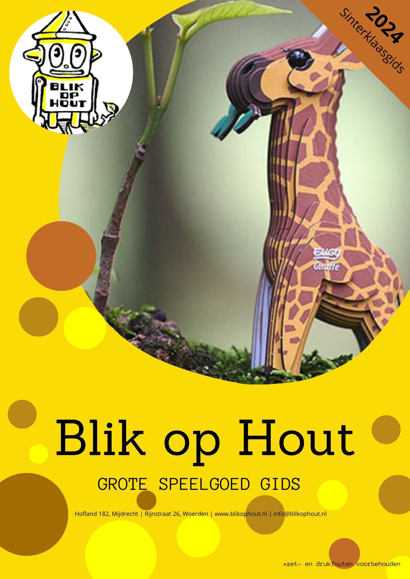 Blik op Hout Sinterklaas Grote Speelgoed Gids