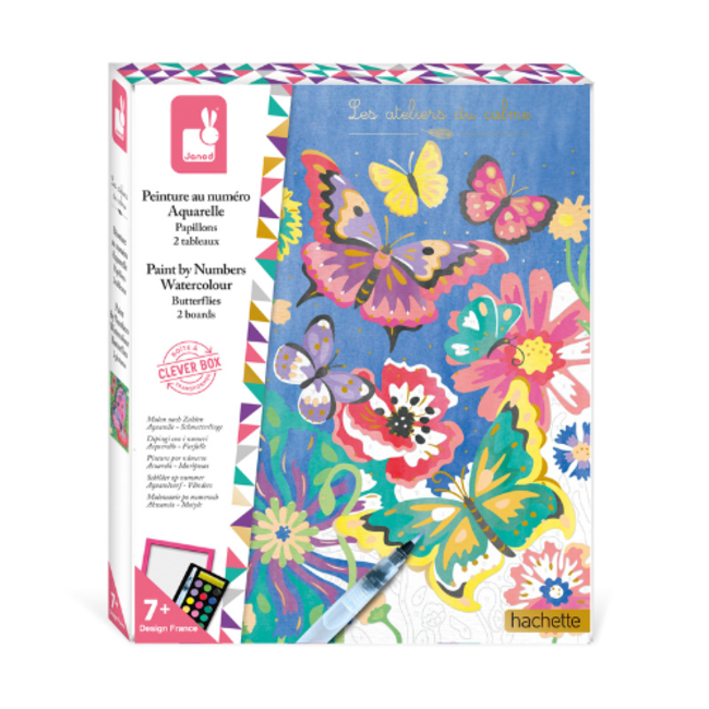 Janod Janod Atelier - Verven op nummer - Vlinders