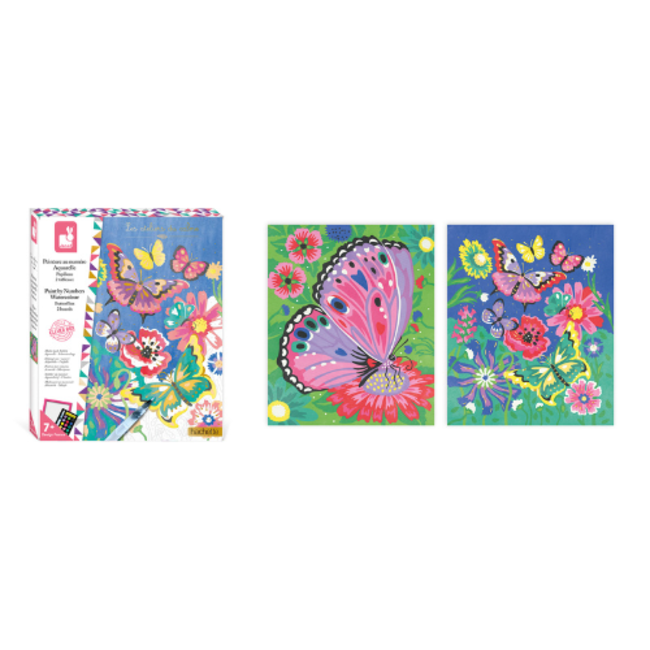 Janod Janod Atelier - Verven op nummer - Vlinders