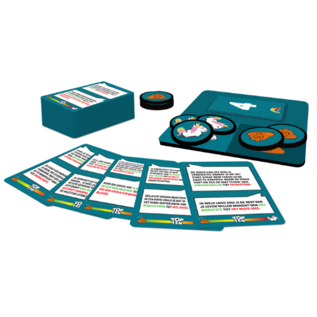 Asmodee Spellen, Partyspel - Top 10