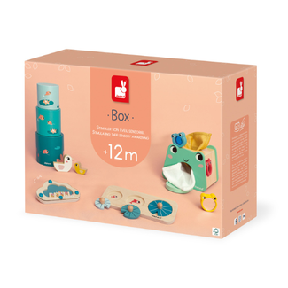 Janod Janod - Box 12 maanden zintuigelijke waarneming