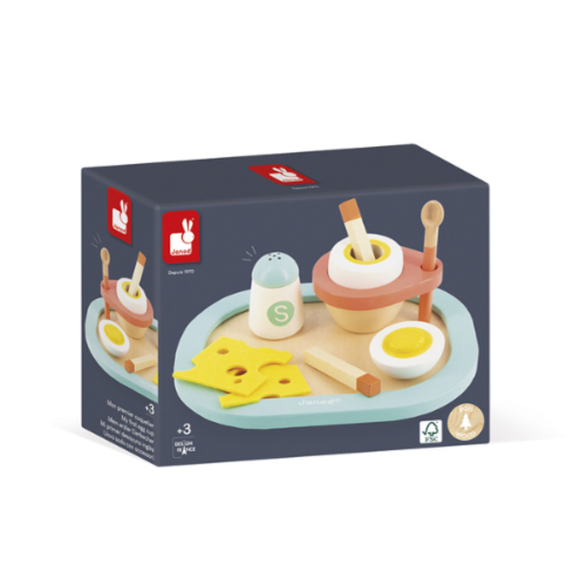 Janod in de Keuken - Mijn eerste eierdopje