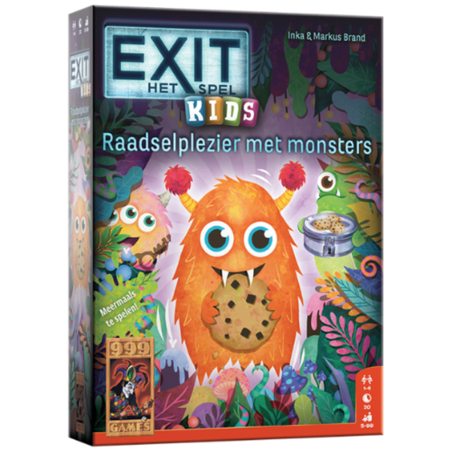 999 Games Escape spellen, EXIT - Kids Raadselplezier met Monsters