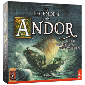 999 Games De Legenden van Andor: De Reis naar het Noorden - Bordspel