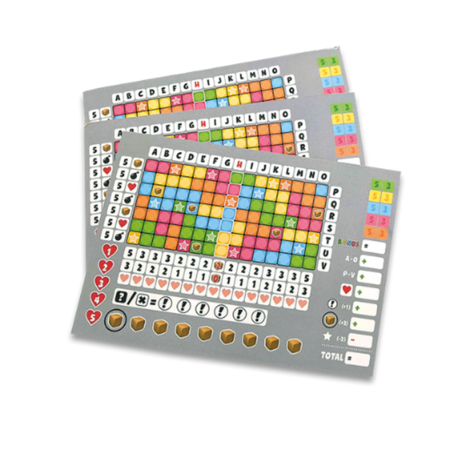 999 Games Spellen, Dobbelspellen - Scoreblokjes Keer op Keer 2 level 1, 2st.