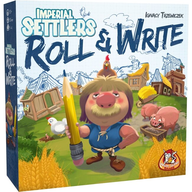 White Goblin Games Spellen, Dobbelspellen - Imperial Settlers: Roll & Write