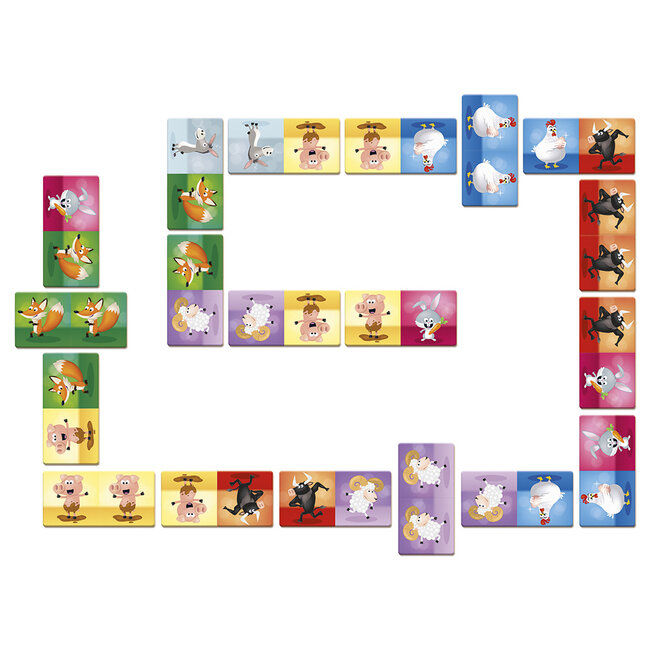 Janod Janod Spel - Domino rigolooo