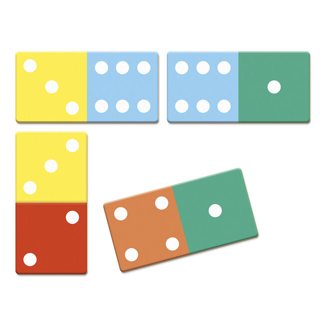 Janod Spel - Domino rigolooo