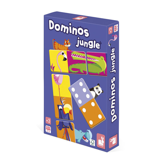 Janod Spel - Domino jungle