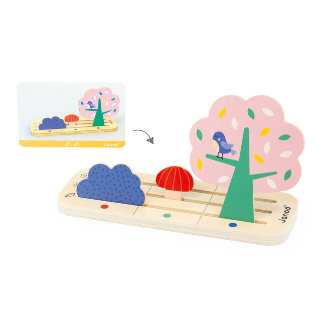Janod Pedagogie - Vind je plaats in de Tuin